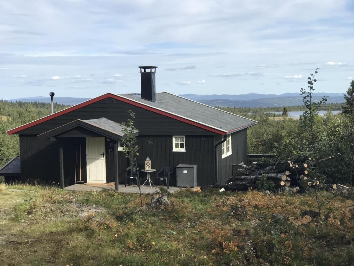 Cabin In The Mountain, Outstanding View & Solar Energy Vollen Exterior foto